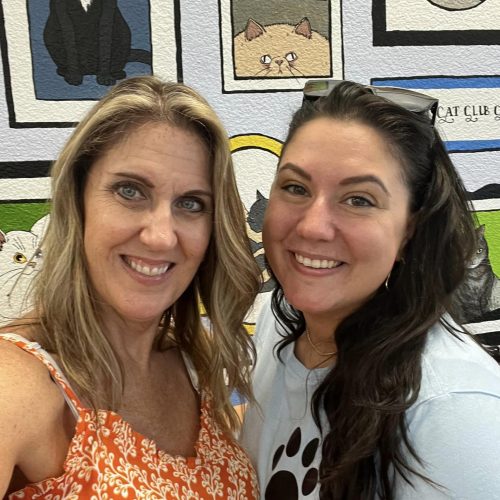 Laurie P and Michelle K
